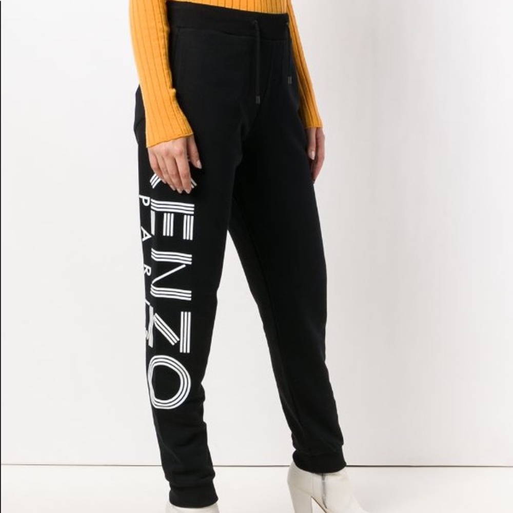 Kenzo logo track pants size XL